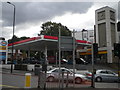 Esso Petrol Station and clock tower, Finchley Road NW2