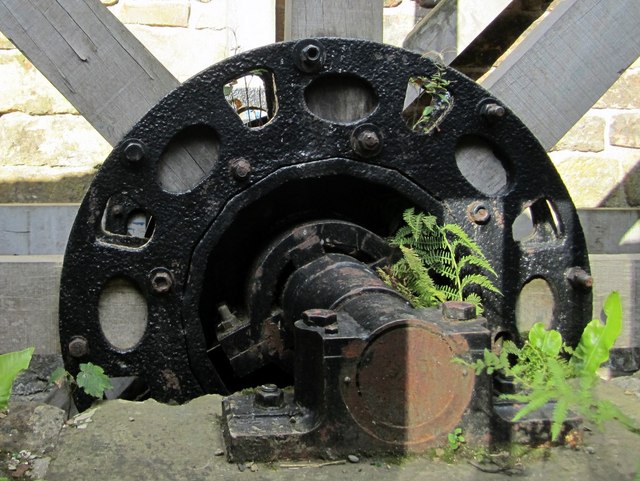 Water wheel, The Old Mill, Jesmond Dene