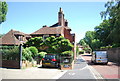 Abbey Brewery Court entrance, Swan St