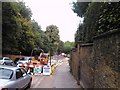 View down the hill on Muswell Hill Road