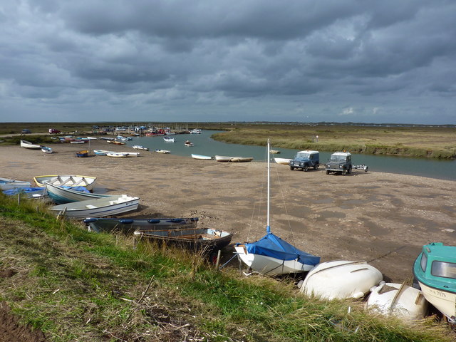 Moorings on Morston Creek © Peter Barr :: Geograph Britain and Ireland