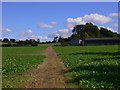 Footpath towards Ashley Moor Farm