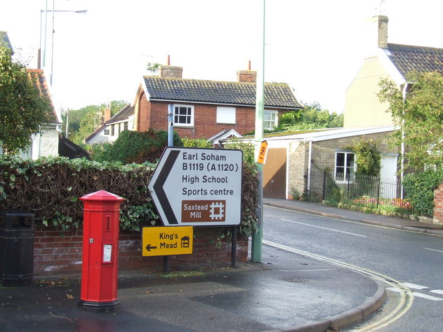 Victorian post box, Framlingham
