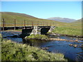 NO0270 : Bridge over Allt Glen Loch by Russel Wills