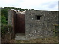 Sandbags on the pillbox