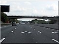 M4 Motorway - minor road overbridge near Weston Farm