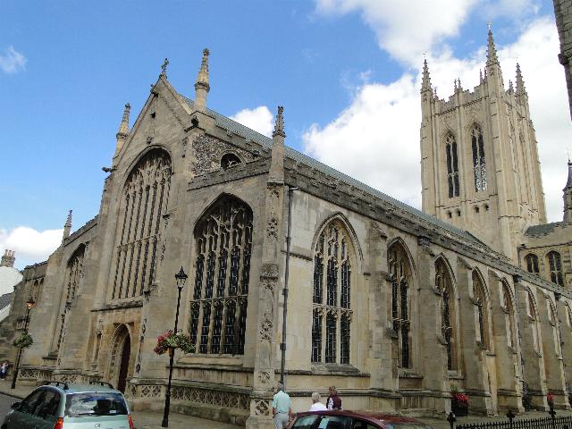 Bury St Edmunds, St James’ Cathedral... © Adrian S Pye cc-by-sa/2.0 ...