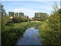 Drainage channel by Trout Lane