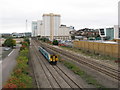 South Wales Main Line in Cardiff