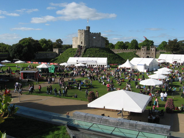 Cheese Festival at Cardiff Castle