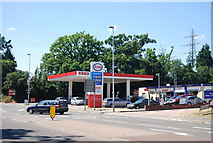 TQ7058 : Esso filling station, A20 by N Chadwick