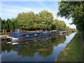 Narrowboats near Iver Golf Course