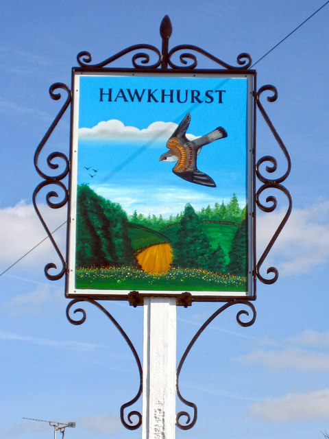 Hawkhurst village sign