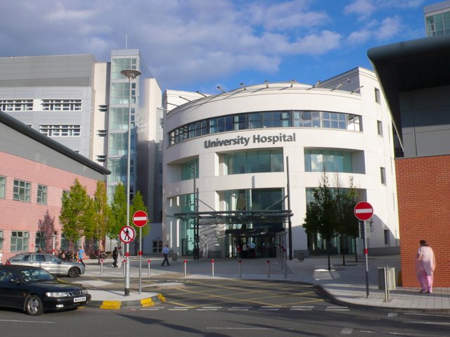 University Hospital Coventry Map