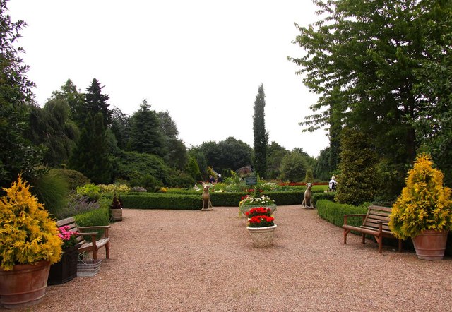 Entrance to the gardens