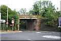 Railway bridge, Sandhurst Rd