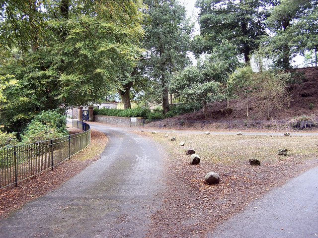 Entrance to Cumstoun estate