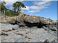 NM5924 : Basalt and beach by Jonathan Wilkins