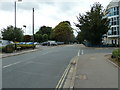 Approaching the junction of Banister Road and Hulse Road