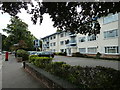 Art deco flats in Banister Road