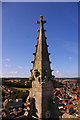TG2142 : Pinnacle of Church Tower, St Peter and St Paul, Cromer, Norfolk by Christine Matthews