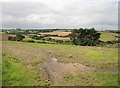 View through the gateway looking over towards Tretham Mill