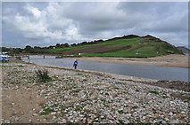 SY3693 : Charmouth : The River Char by Lewis Clarke
