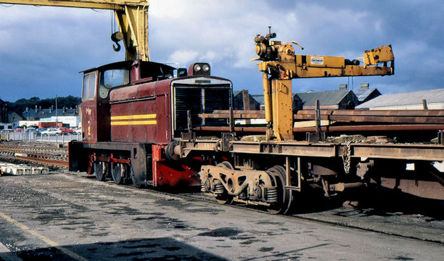 DH locomotive, Larne Harbour