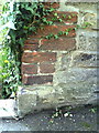 Benchmark on #4A Folly Mill Lane