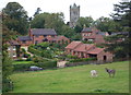 Village view of Laxton