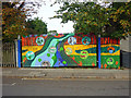 Mural, Myddleton Road, Bowes Park
