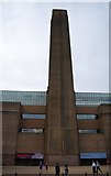 TQ3280 : Chimney of the former Bankside Power Station (Tate Modern) by N Chadwick
