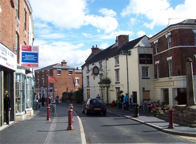 High Street, Cheadle © Geoff Pick cc-by-sa/2.0 :: Geograph Britain and ...