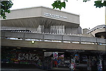 TQ3080 : Graffiti, Queen Elizabeth Hall by N Chadwick