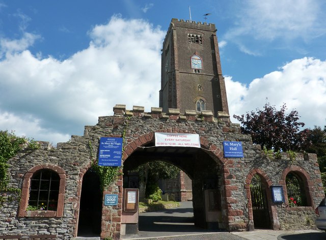 Lych gate, St Mary's Church, Brixham