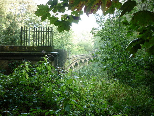 Aqueduct hidden in Adel Woods, near... © Ian S cc-by-sa/2.0 :: Geograph ...