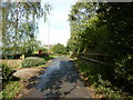 Looking down Village Road, Eccup