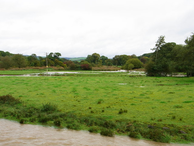 River Dulas in flood