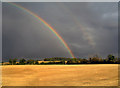 Rainbow over Oakley Wood