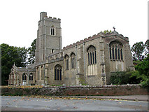 TL8741 : St Gregory's church in Sudbury by Evelyn Simak
