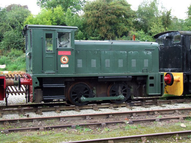 Ecclesbourne Valley Railway, Wirksworth © Dave Hitchborne cc-by-sa/2.0 ...