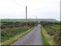 View south towards the Rhydolion road junction