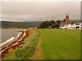 Lamlash: shoreline and parish church