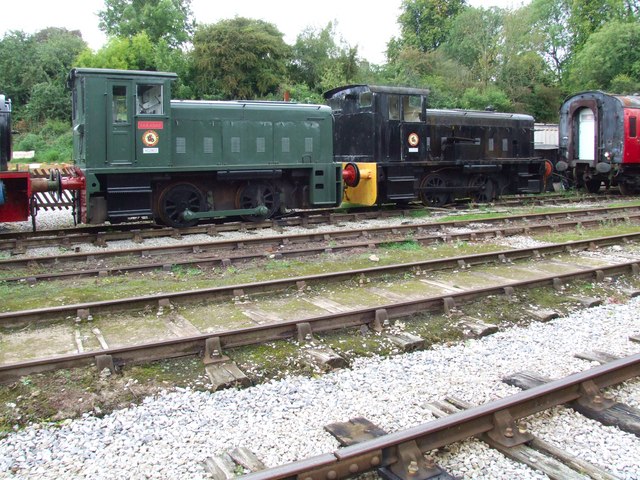 Ecclesbourne Valley Railway, Wirksworth © Dave Hitchborne :: Geograph 