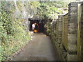 Coast path tunnel