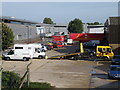 Warehousing and car parking on Henley Road