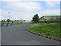 Road from industrial estate towards Island Road