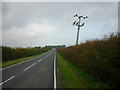 The B1242 towards Mappleton