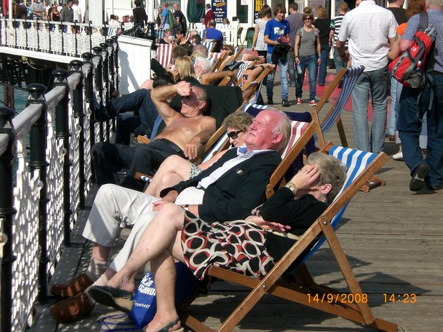 Heatwave on Palace Pier