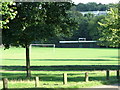 TQ3408 : Football pitch, Stanmer Park, Brighton by nick macneill